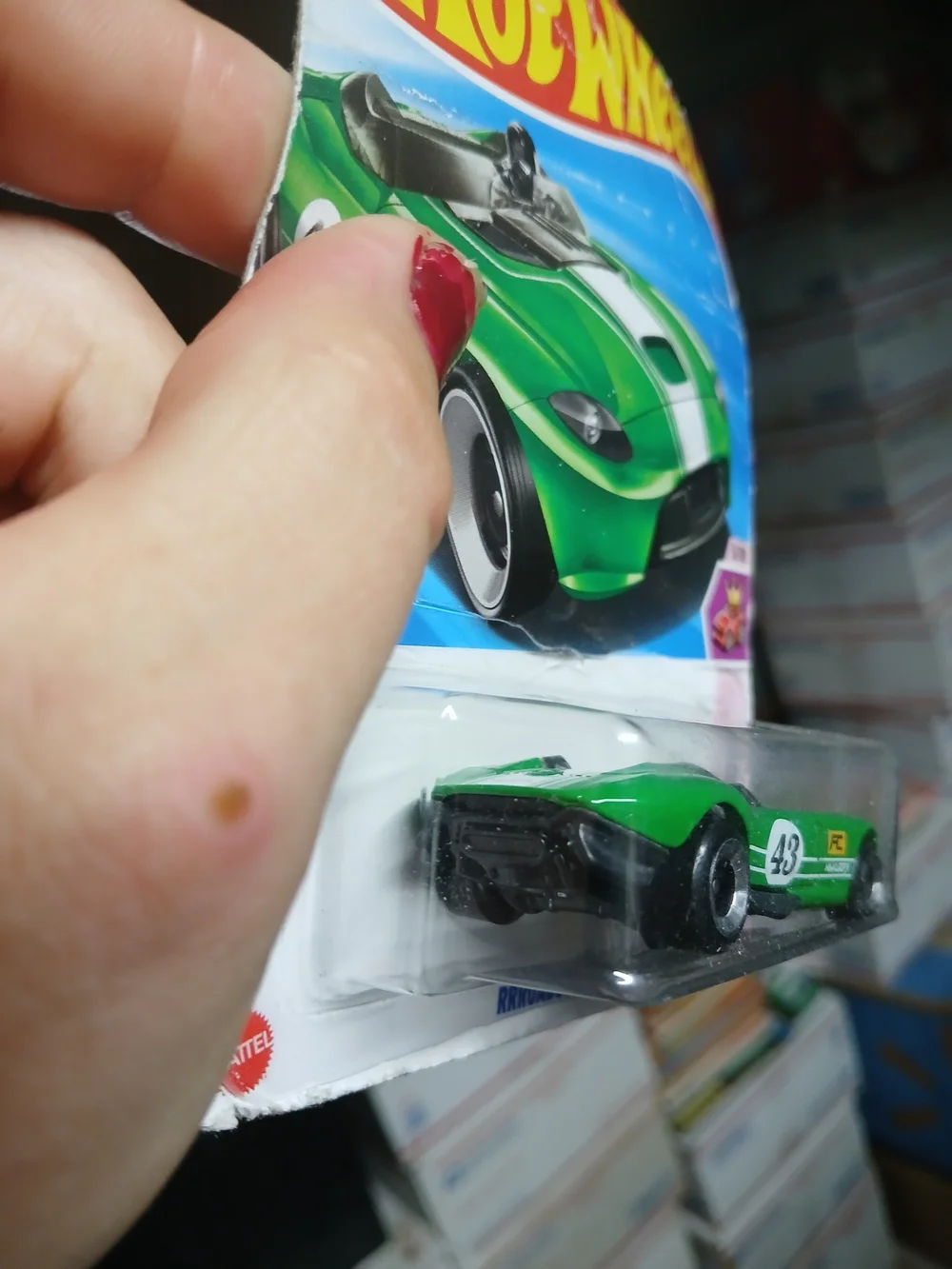 Hot Wheels Rrroadster (Green) from the 2025 main line